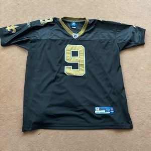 Used Drew Brees Saints Stitched Reebok Jersey Size 48